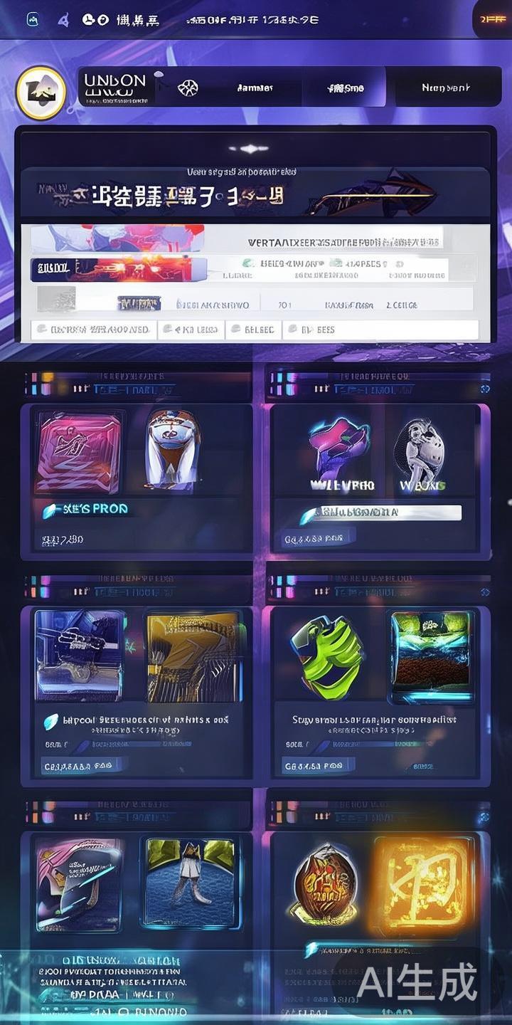 在商城页面，玩家可以选择不同的虚拟商品。例如，联盟